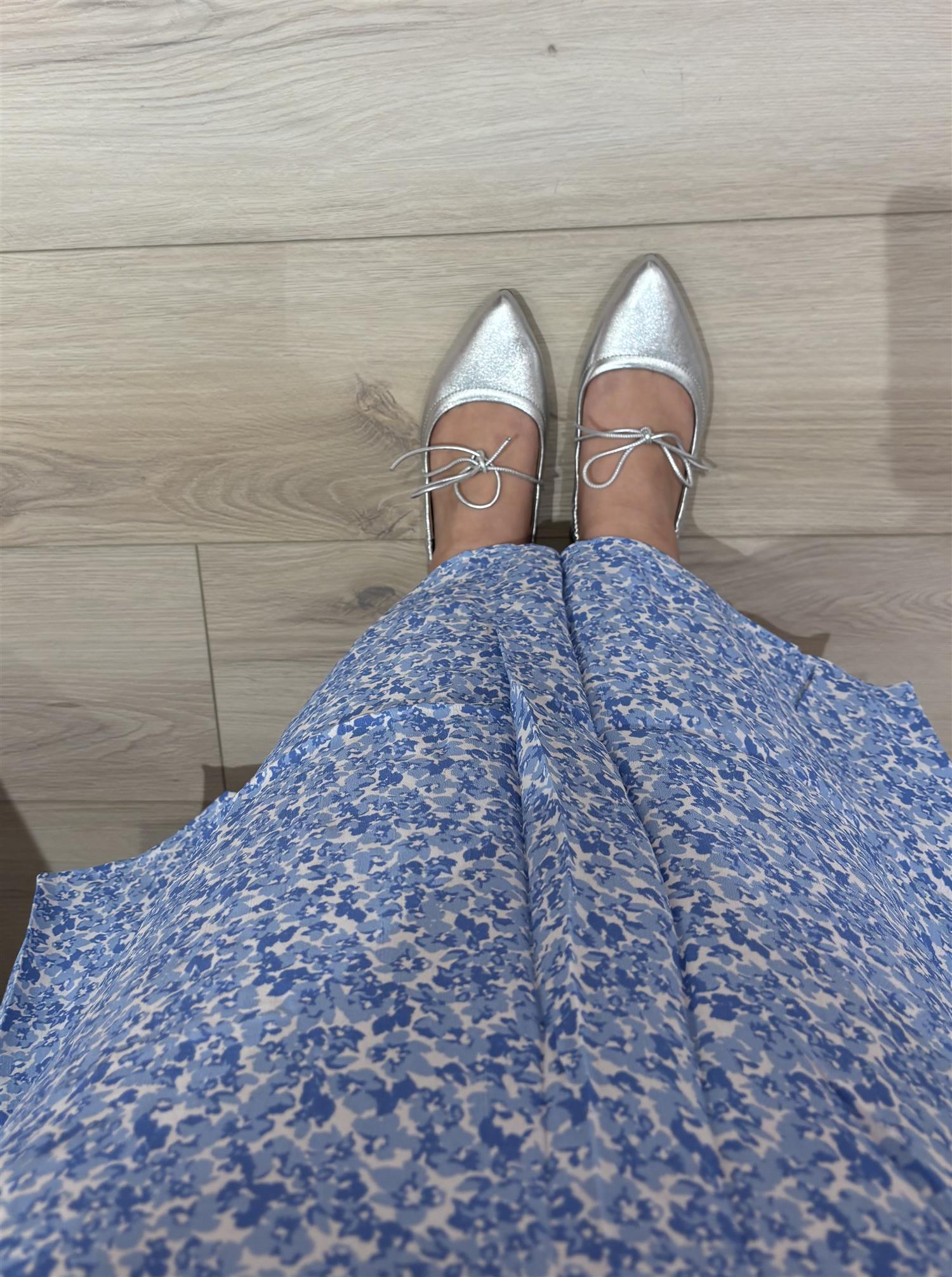 MISSMAYA Rani Dress Blue Flora