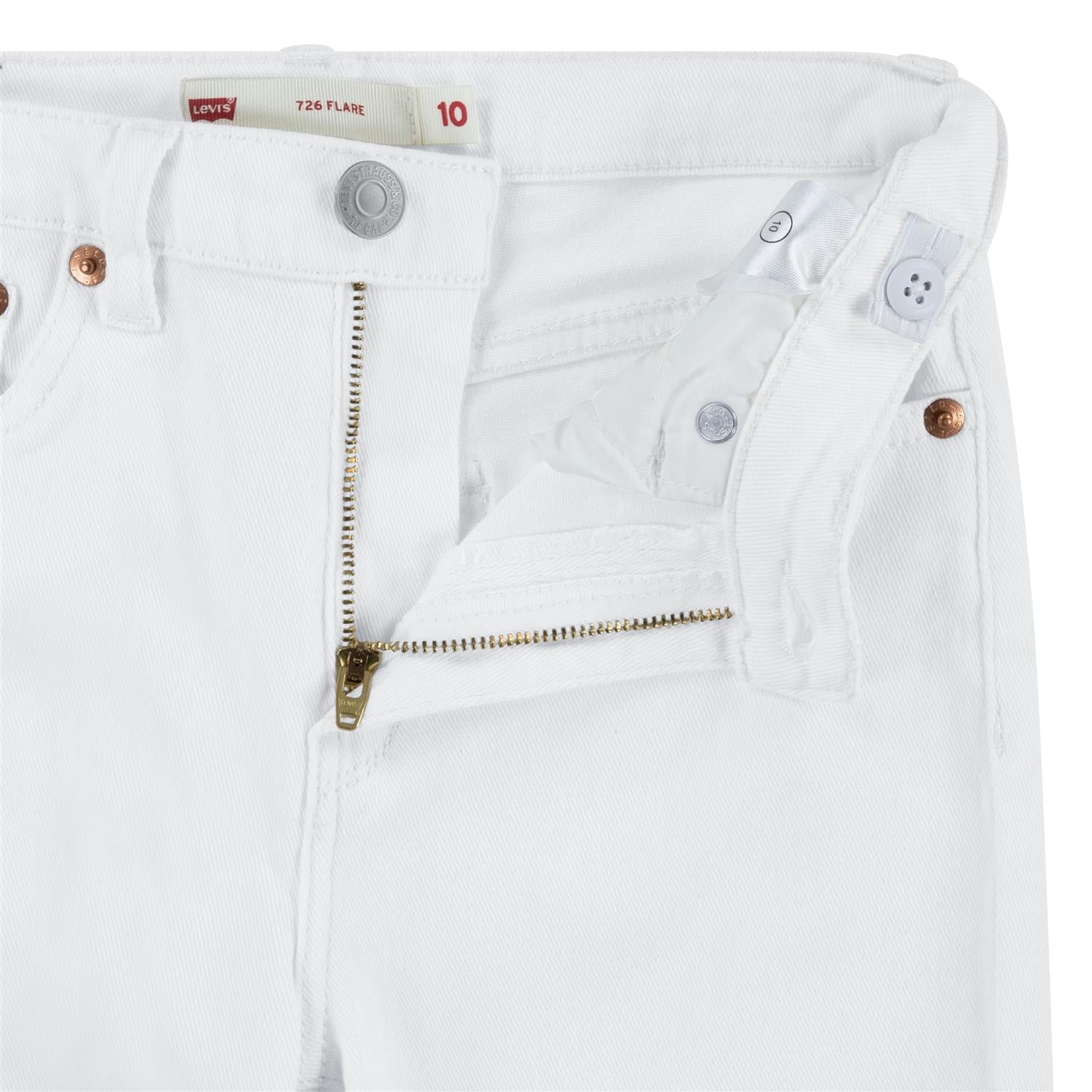 LEVIS 726 Flare jeans Hvit