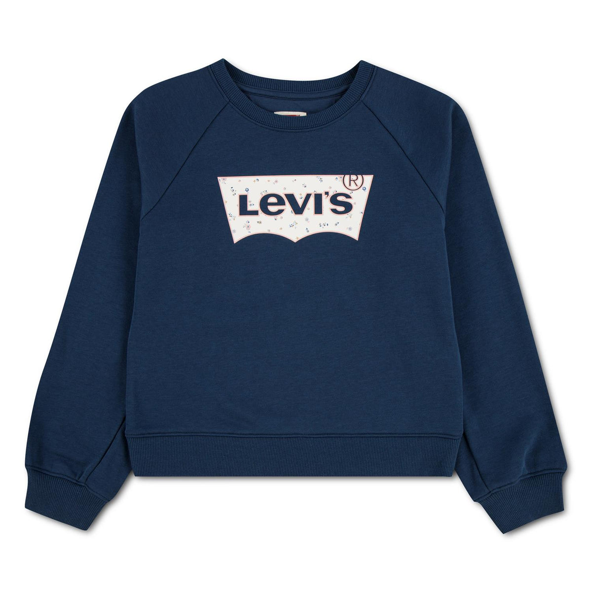 LEVIS 4-14ÅR Genser m/batwing logo Mørkeblå