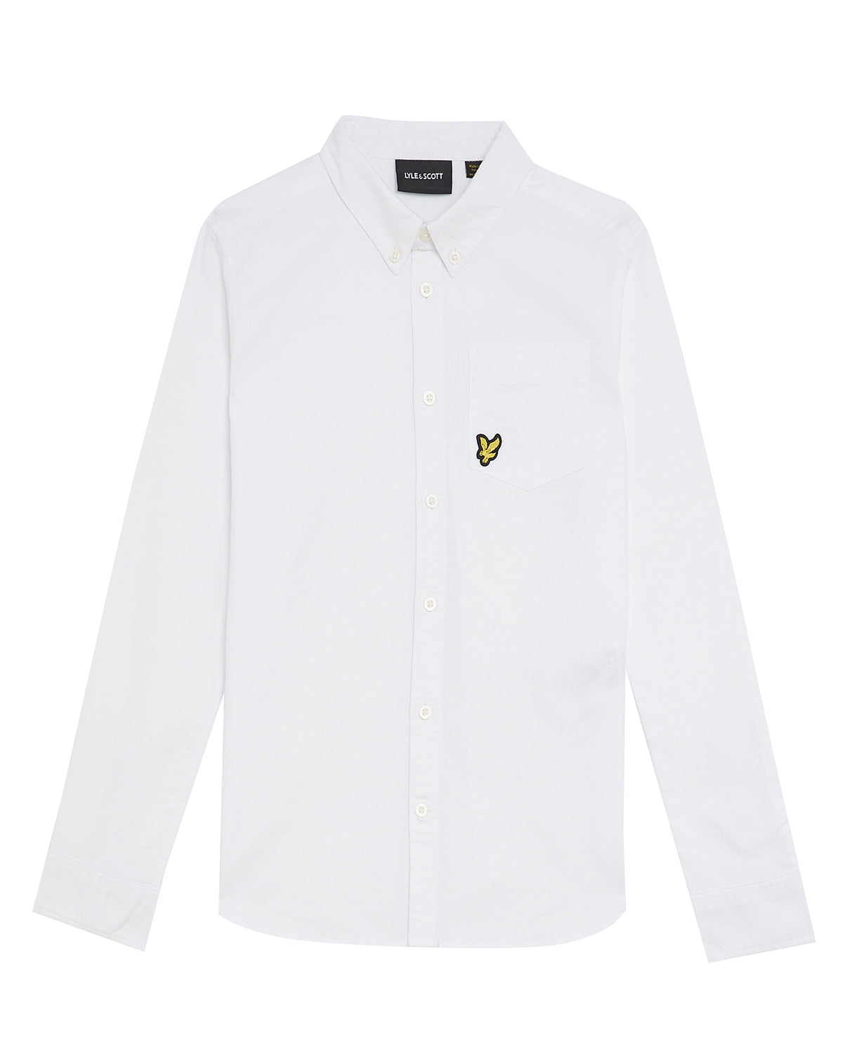 LYLE & SCOTT Oxford skjorte Hvit