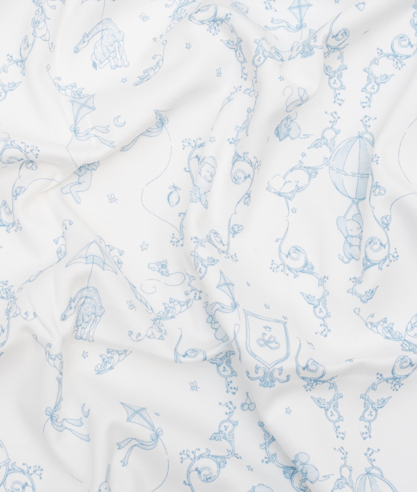 LIVLY Wonderland Blanket Hvit/Blå