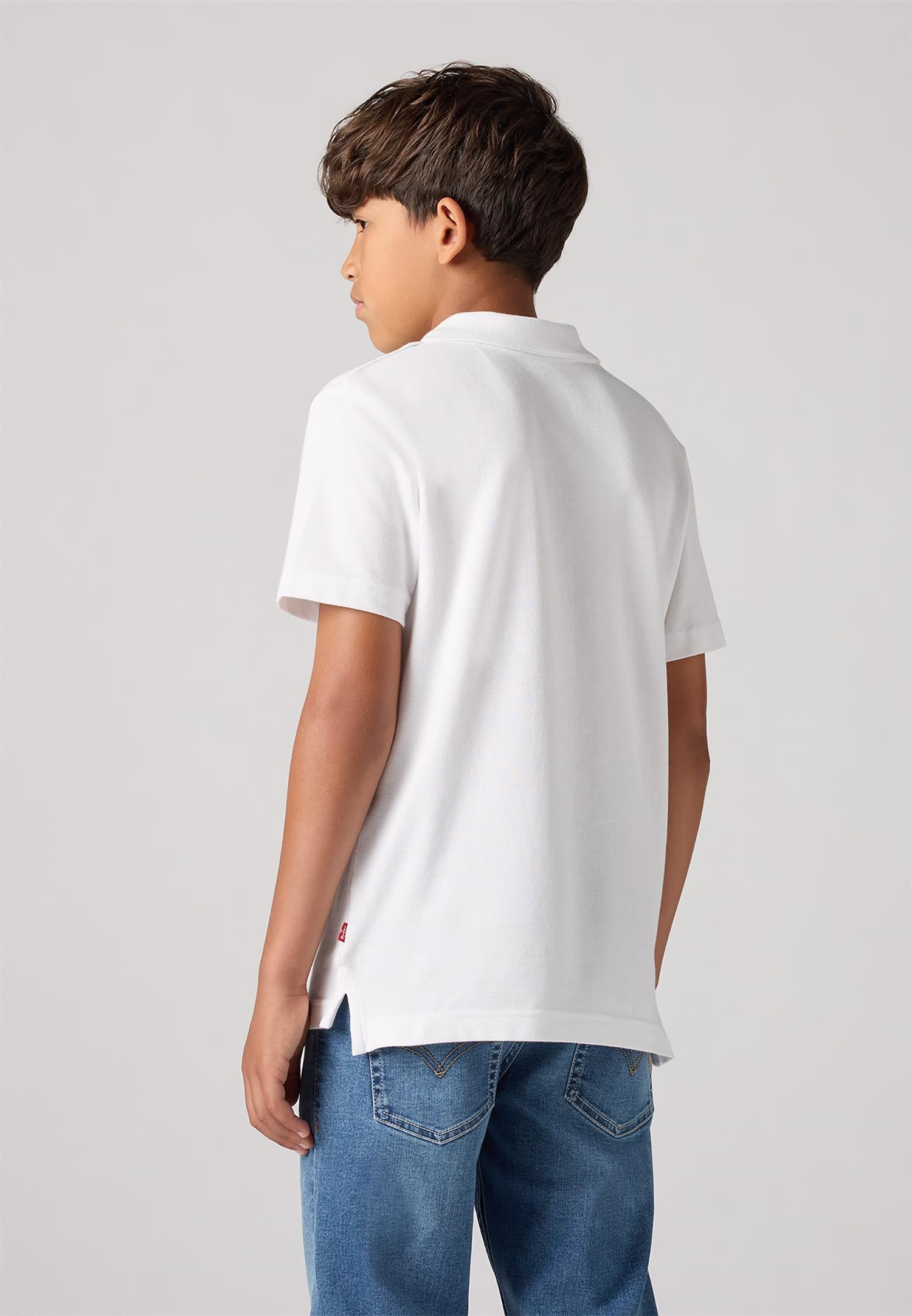 LEVIS T-skjorte m/krage Hvit