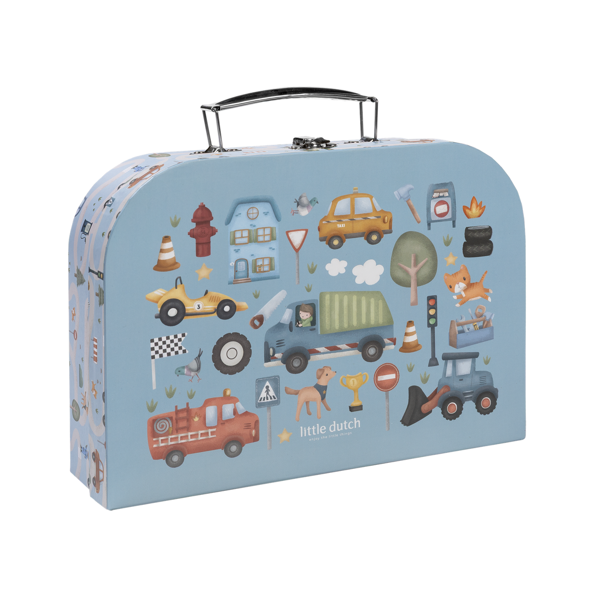 LITTLE DUTCH Kreativ Koffert,Vehicles