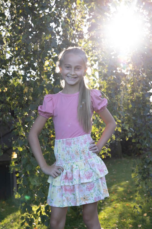 VILJE OG VE Mia Topp Coral - Farmor Ingvarda