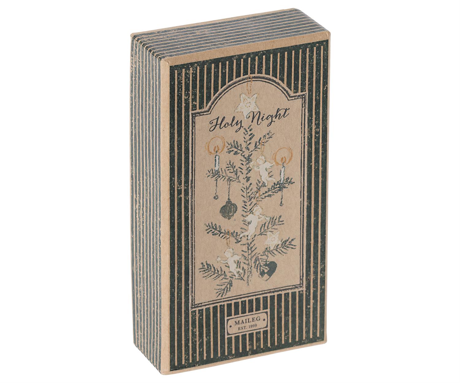 MAILEG Metal Ornament Set,4pcs,Holy Night