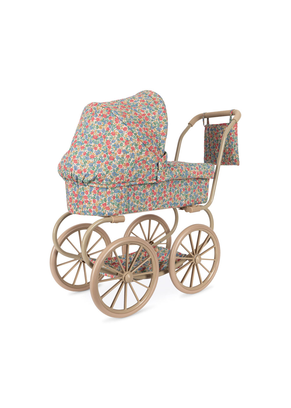KONGES SLØJD Minnie Doll Pram Blomstret