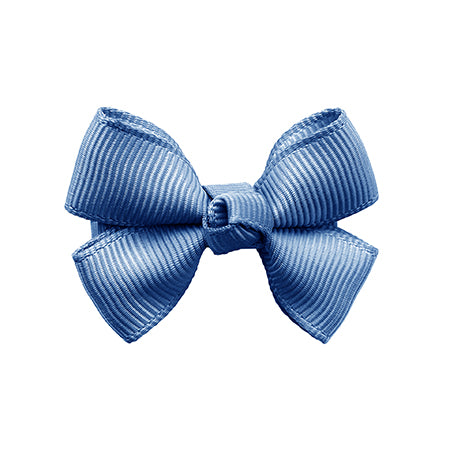 PRINSESSEFIN ASTRID baby hårsløyfe, S 4cm,Smoke blue