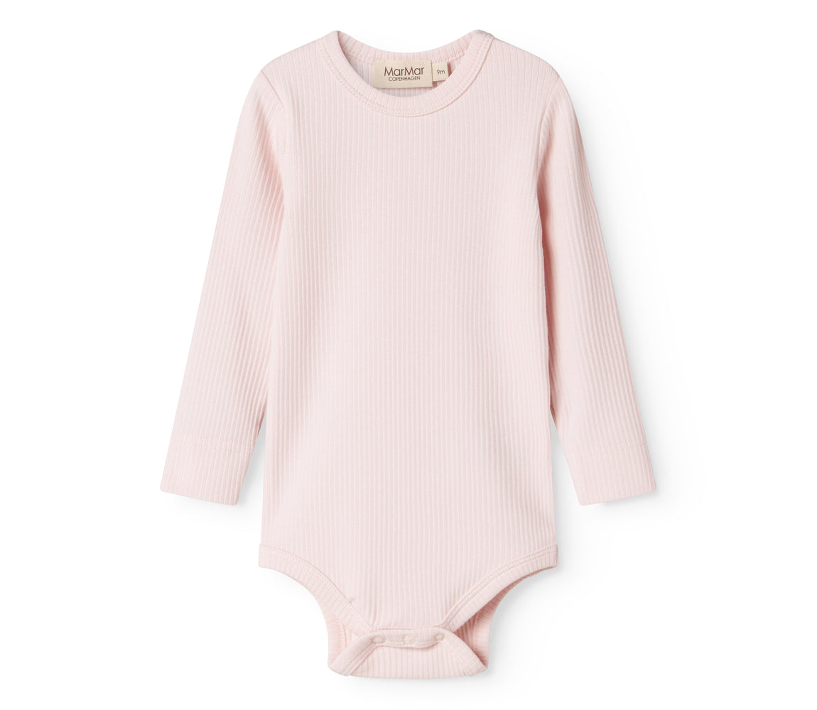 MARMAR COPENHAGEN Plain body Rib ls Lys Rosa