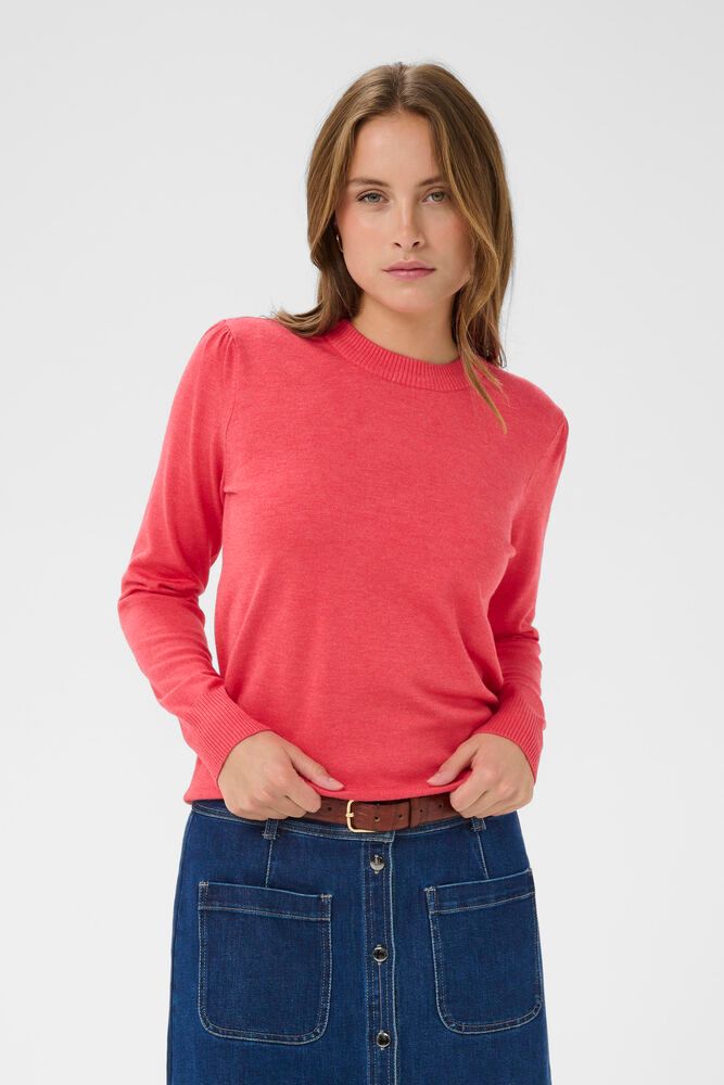 SAINT TROPEZ Mila Pullover Honeysuckle