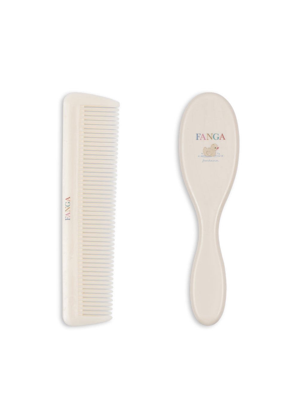 FANGA FONTANA by Konges Sløjd Baby Hårbørstesett Lys Beige