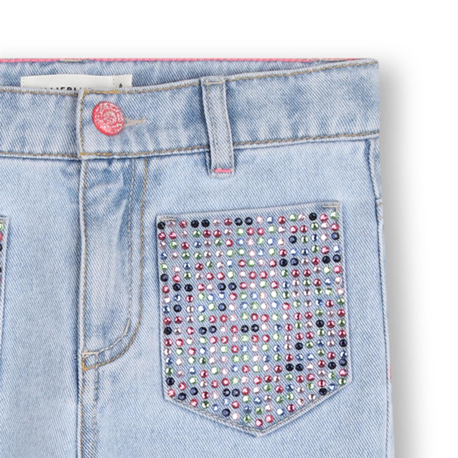 BILLIEBLUSH Jeans m/paljetter - Farmor Ingvarda