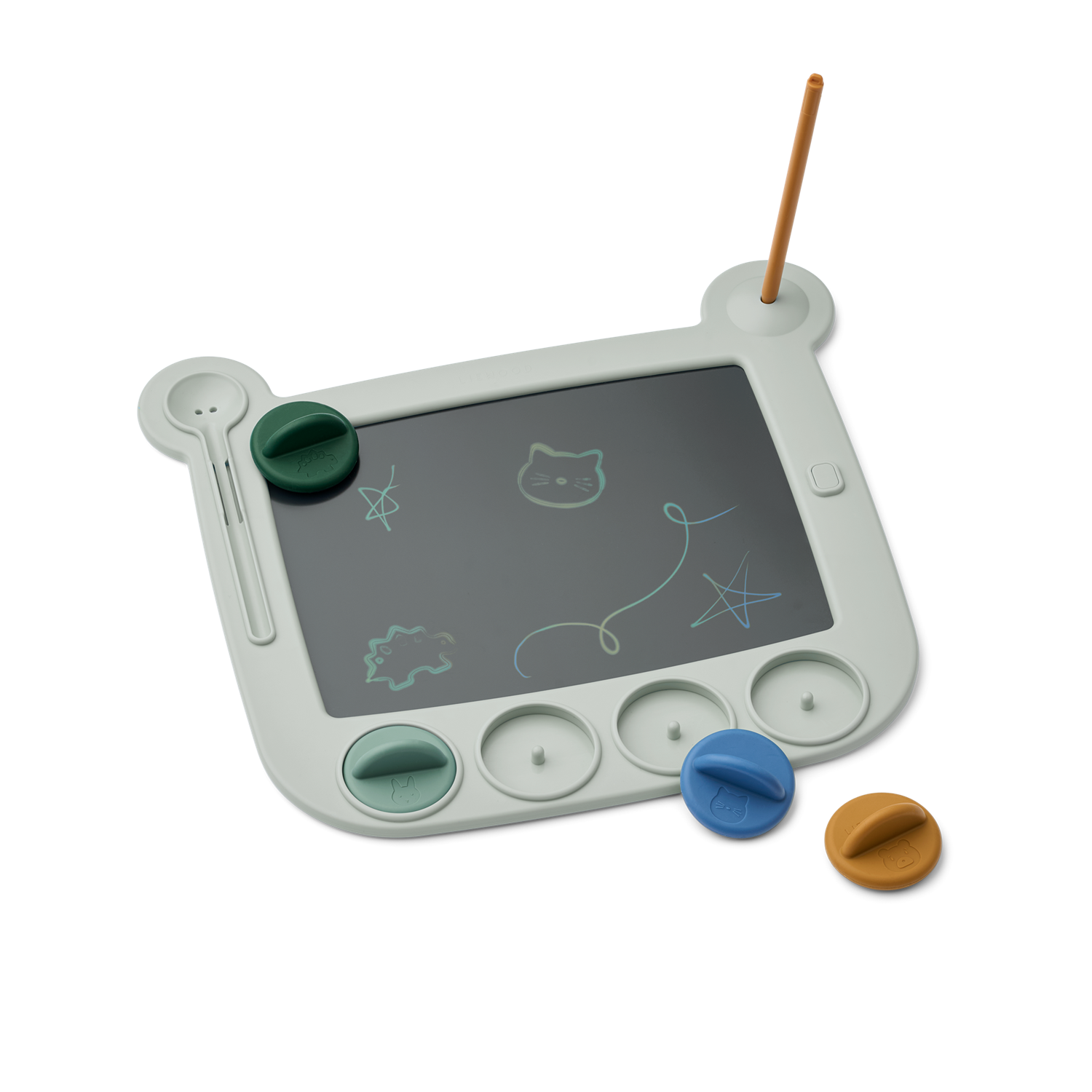 LIEWOOD Venzora Magic Drawing Board Blå Mix