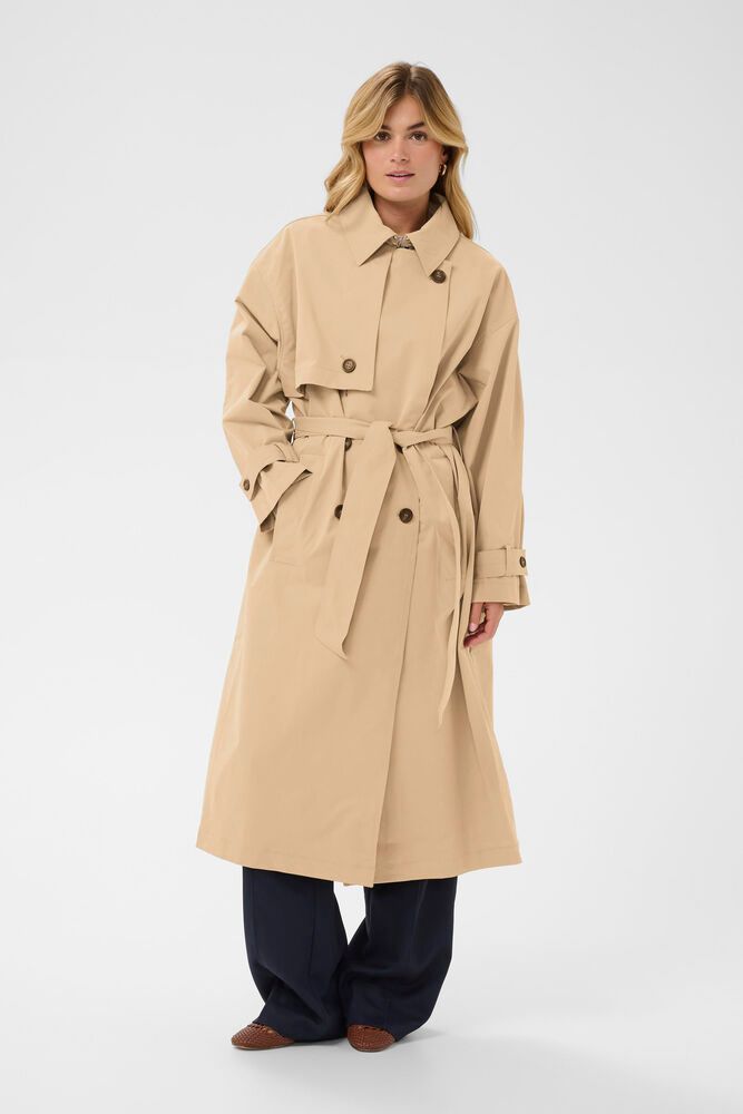 SAINT TROPEZ Otilia Coat - Farmor Ingvarda