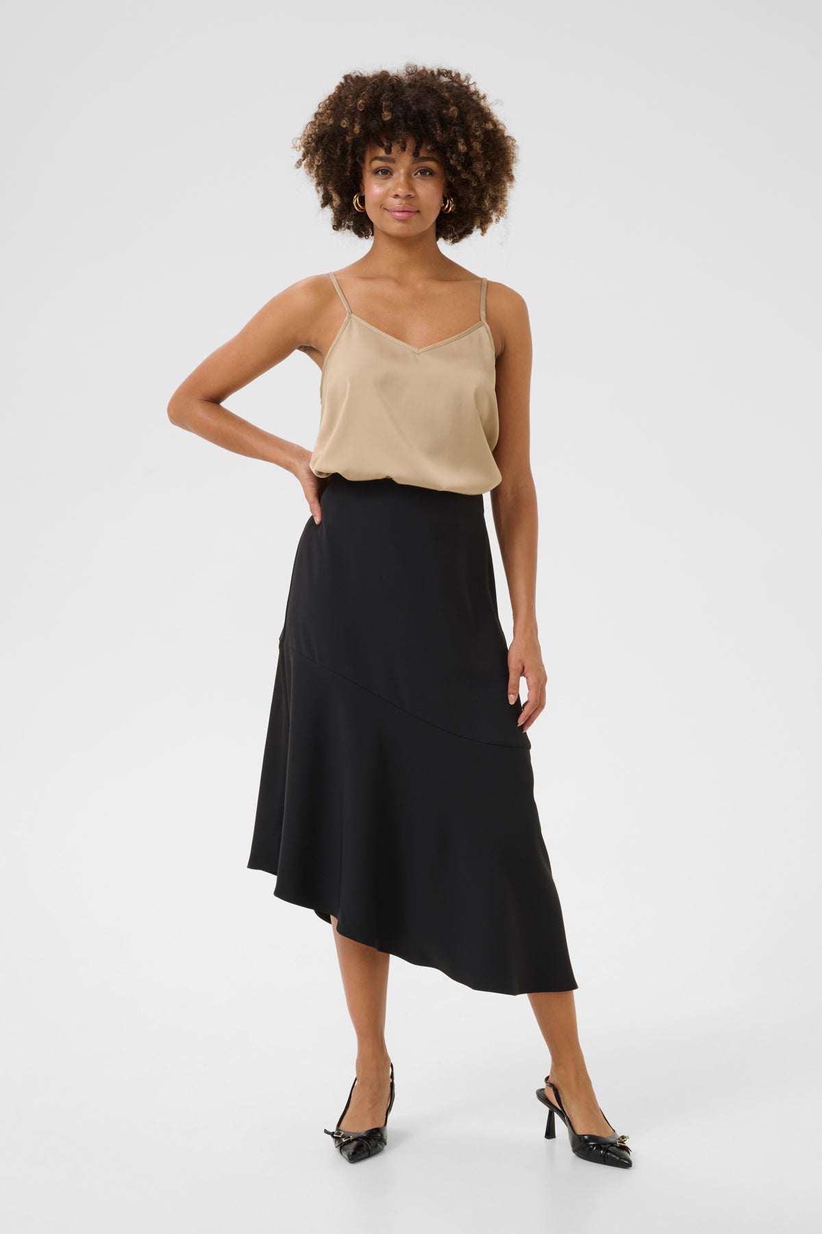 CULTURE Aram skirt Sort