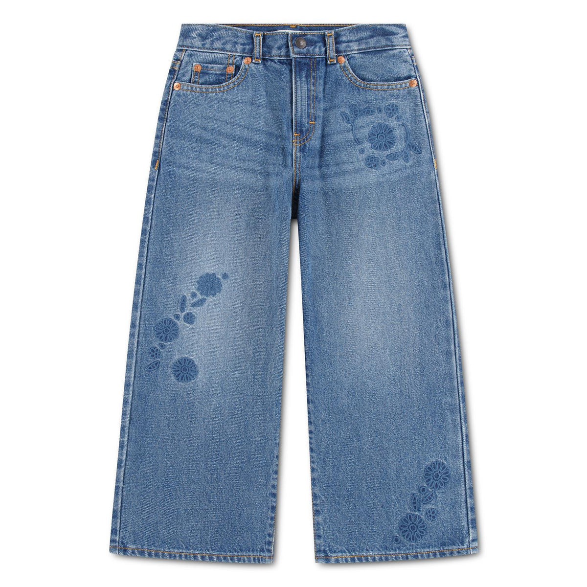 LEVIS 4-14ÅR High rise baggy Jeans Jeans Blå