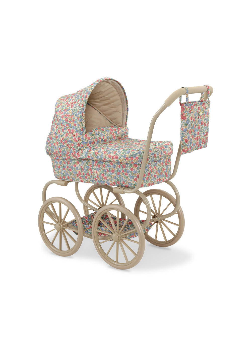 KONGES SLØJD Minnie Doll Pram Blomstret