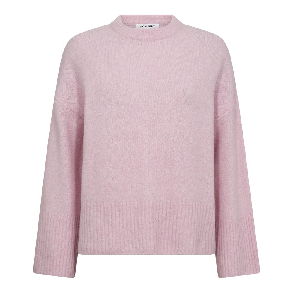 CO´ COUTURE Roger O-Neck Knit Pale Pink