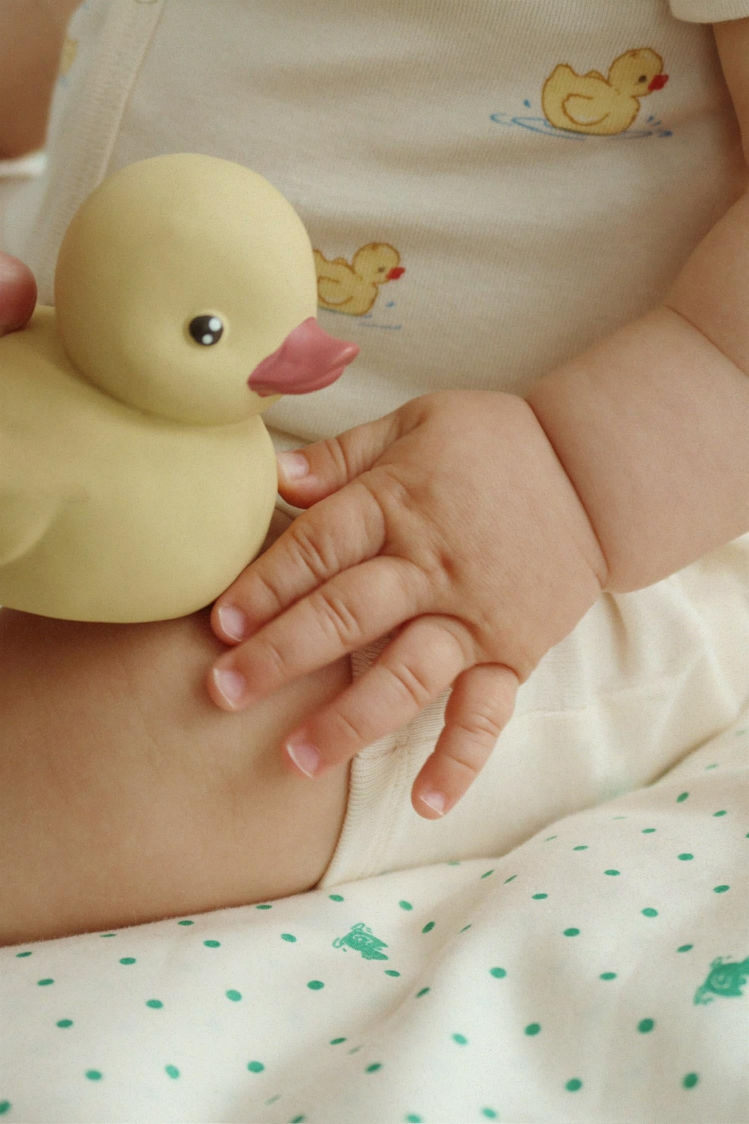 FANGA FONTANA by Konges Sløjd Duck Bath Toy Gul