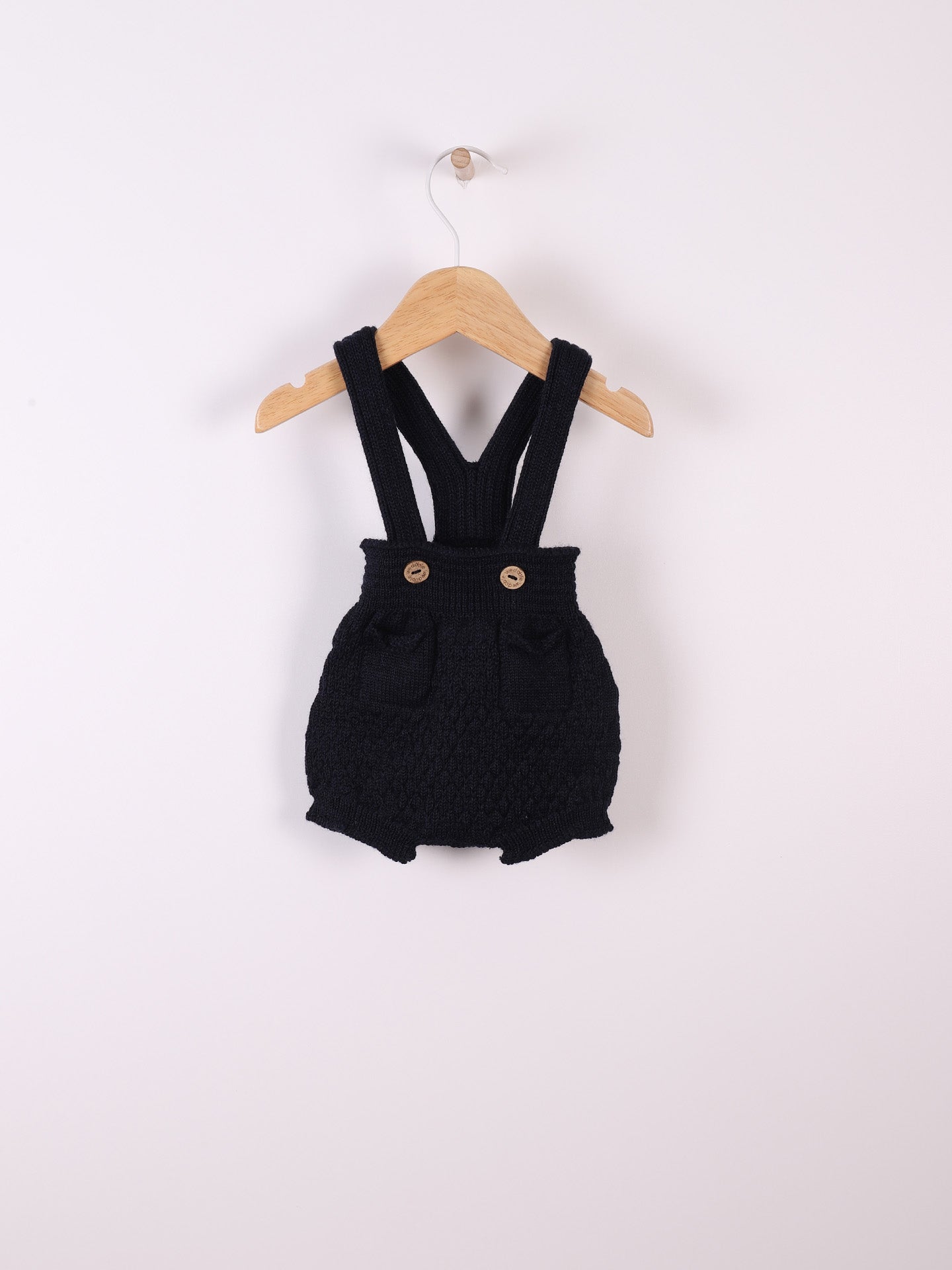 WEDOBLE Strikket Seleshorts,Ull Mørkeblå