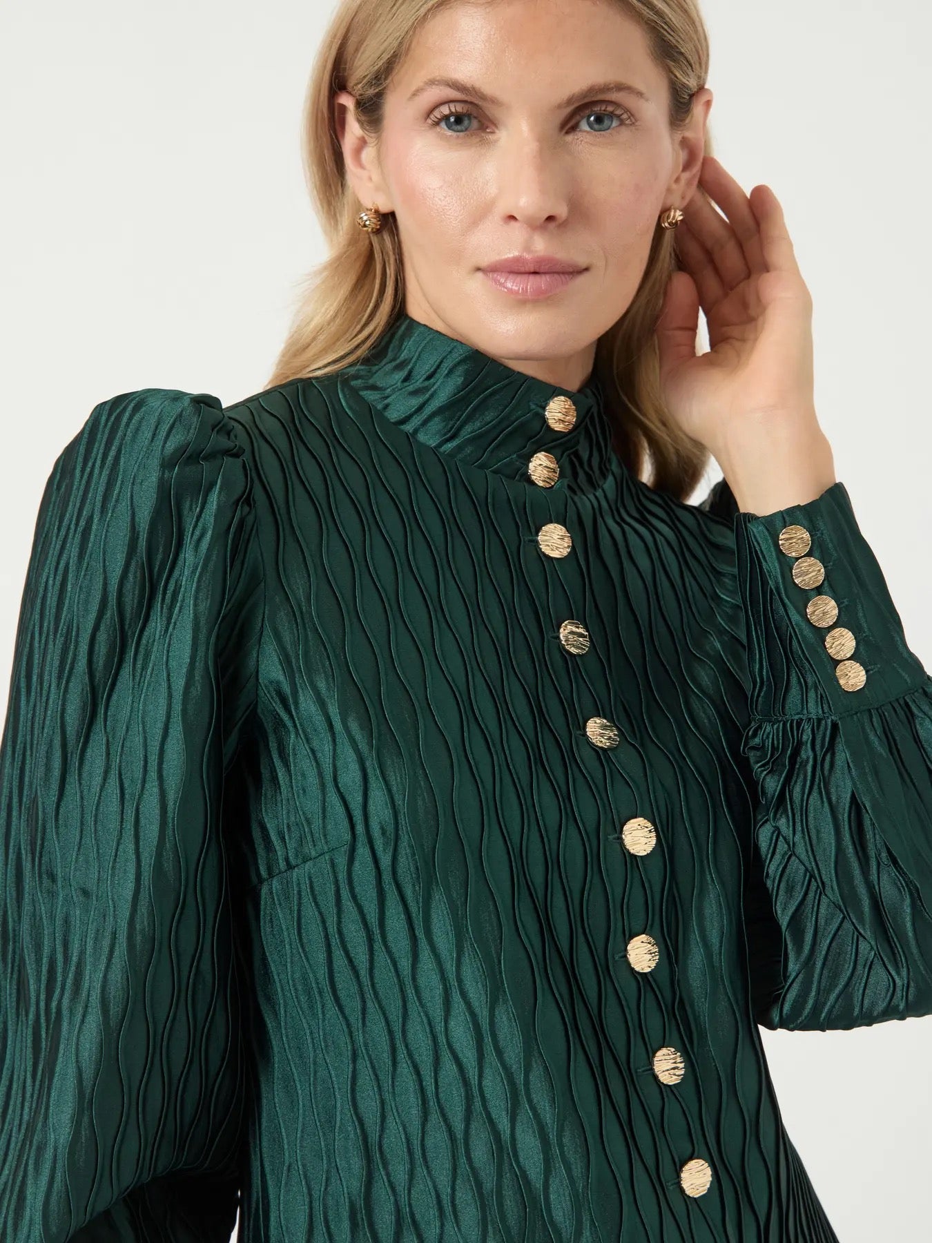 YAS Yasripple Shirt Pine