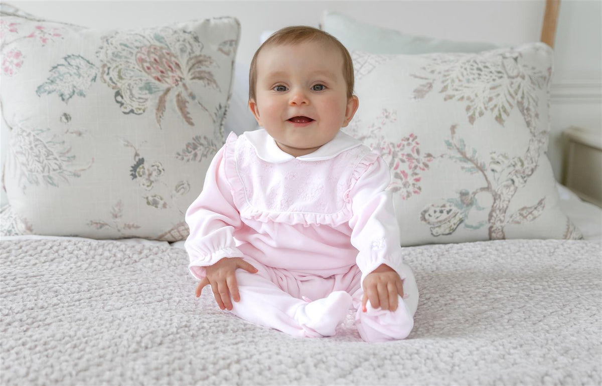 EMILE ET ROSE Maddy Babydress,Velour Rosa