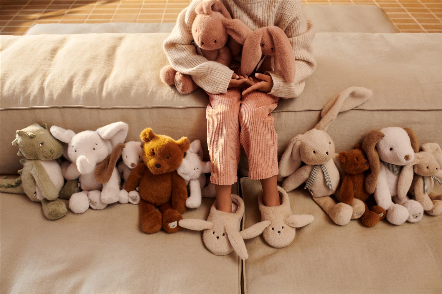 LIEWOOD Berto Elephant Teddy Sand
