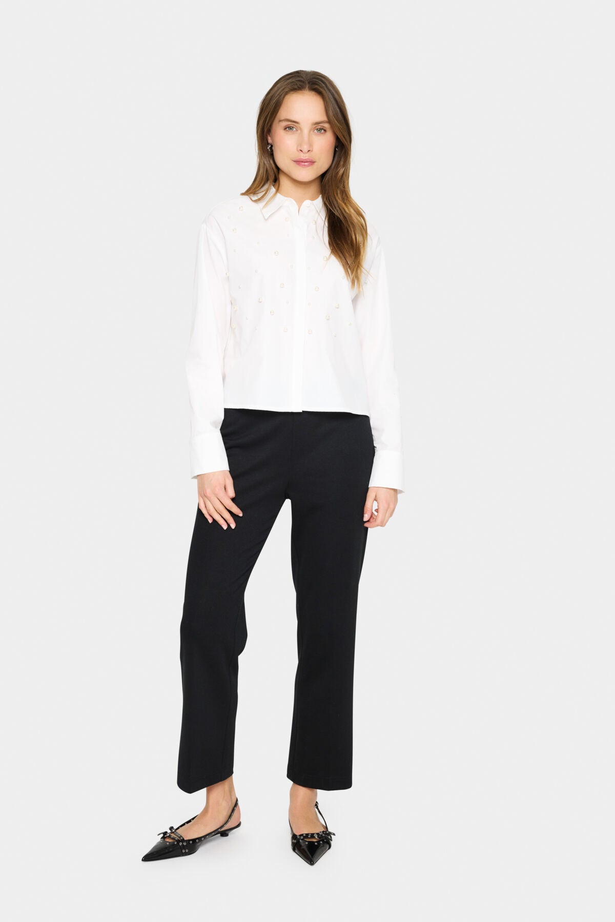 SAINT TROPEZ Lupina Shirt Hvit