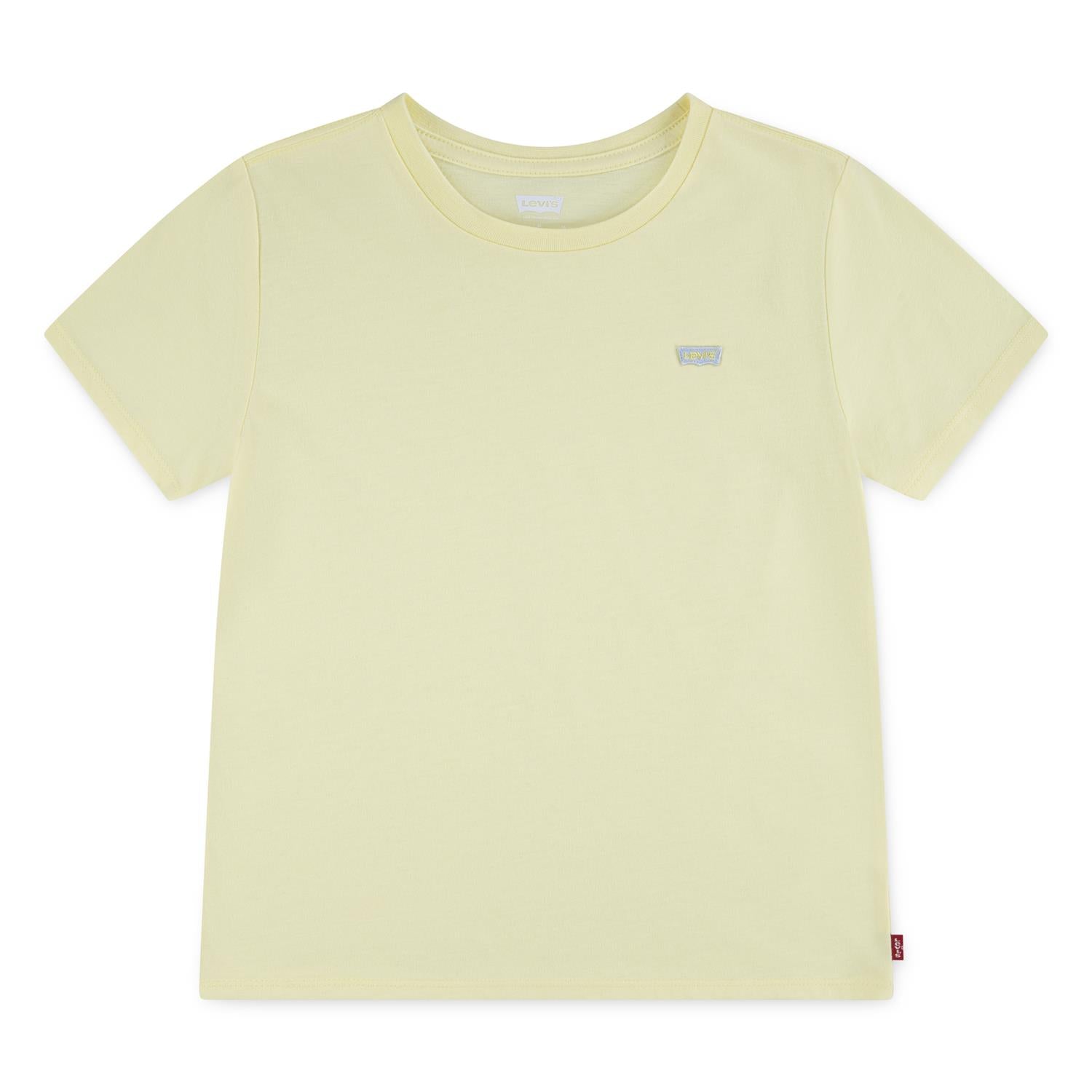 LEVIS 4-14ÅR T-skjorte m/liten logo Lysegul
