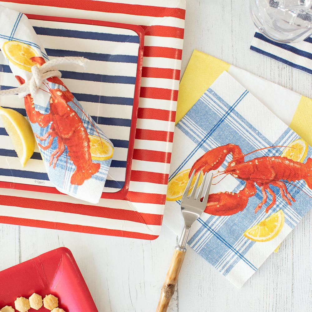 CASPARI Servietter, Lobster Bake - Farmor Ingvarda