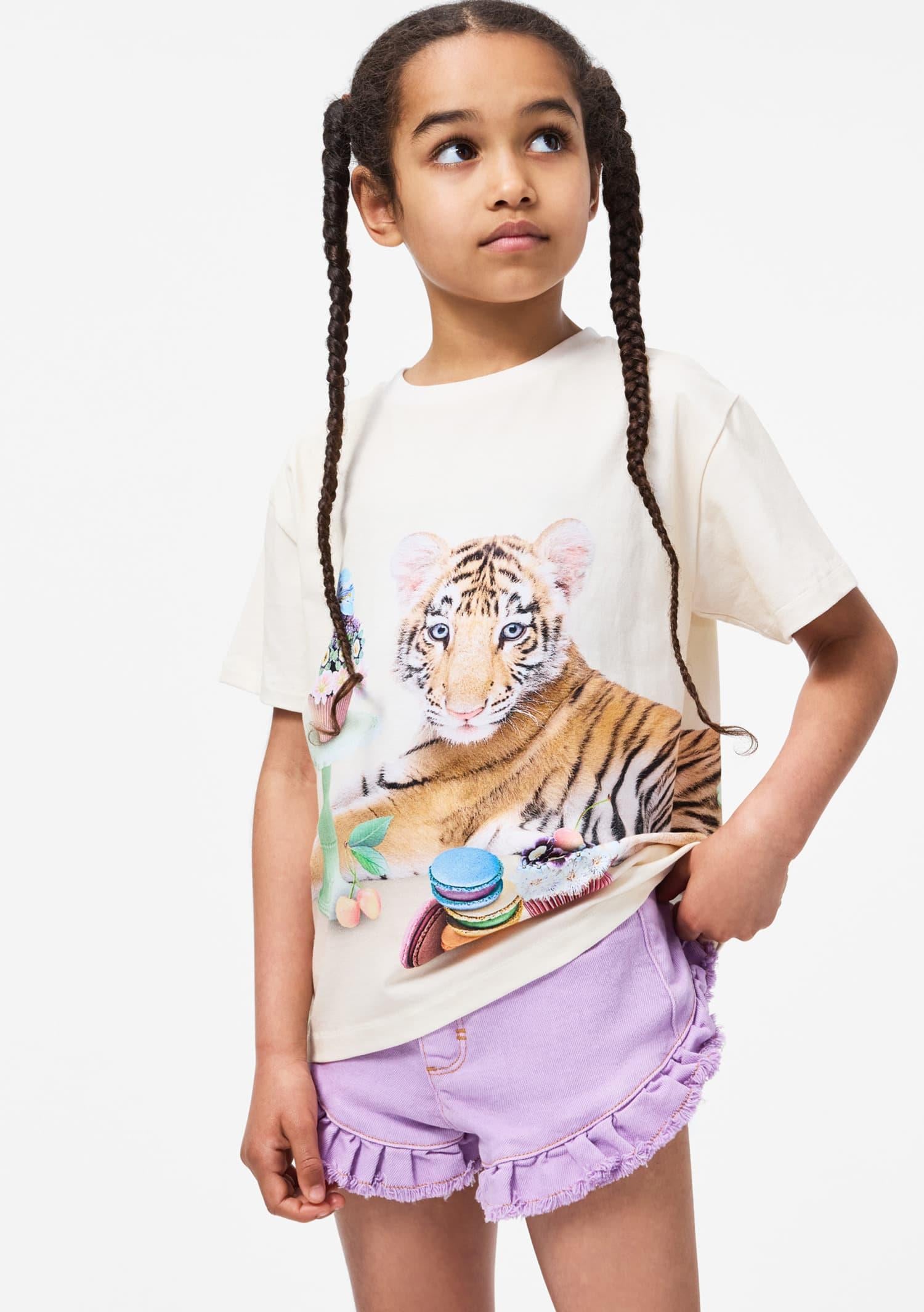 MOLO 4-12ÅR Rie T-skjorte, Cupcake - Farmor Ingvarda