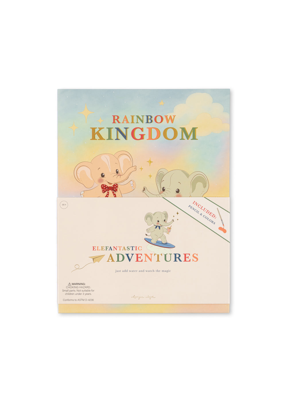 KONGES SLØJD Rainbow Watercolor Book