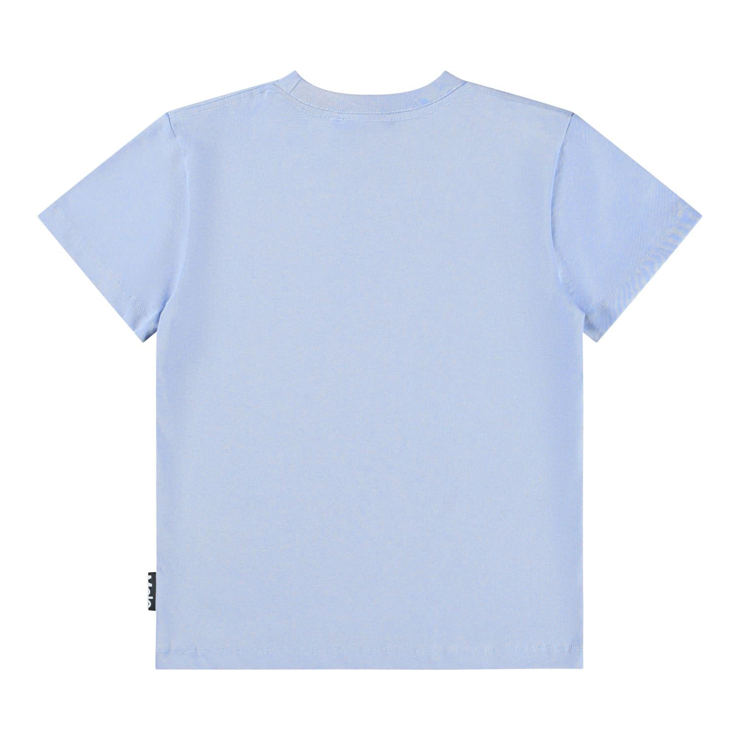 MOLO 4-12ÅR Roxo T-skjorte,Dino Lyseblå