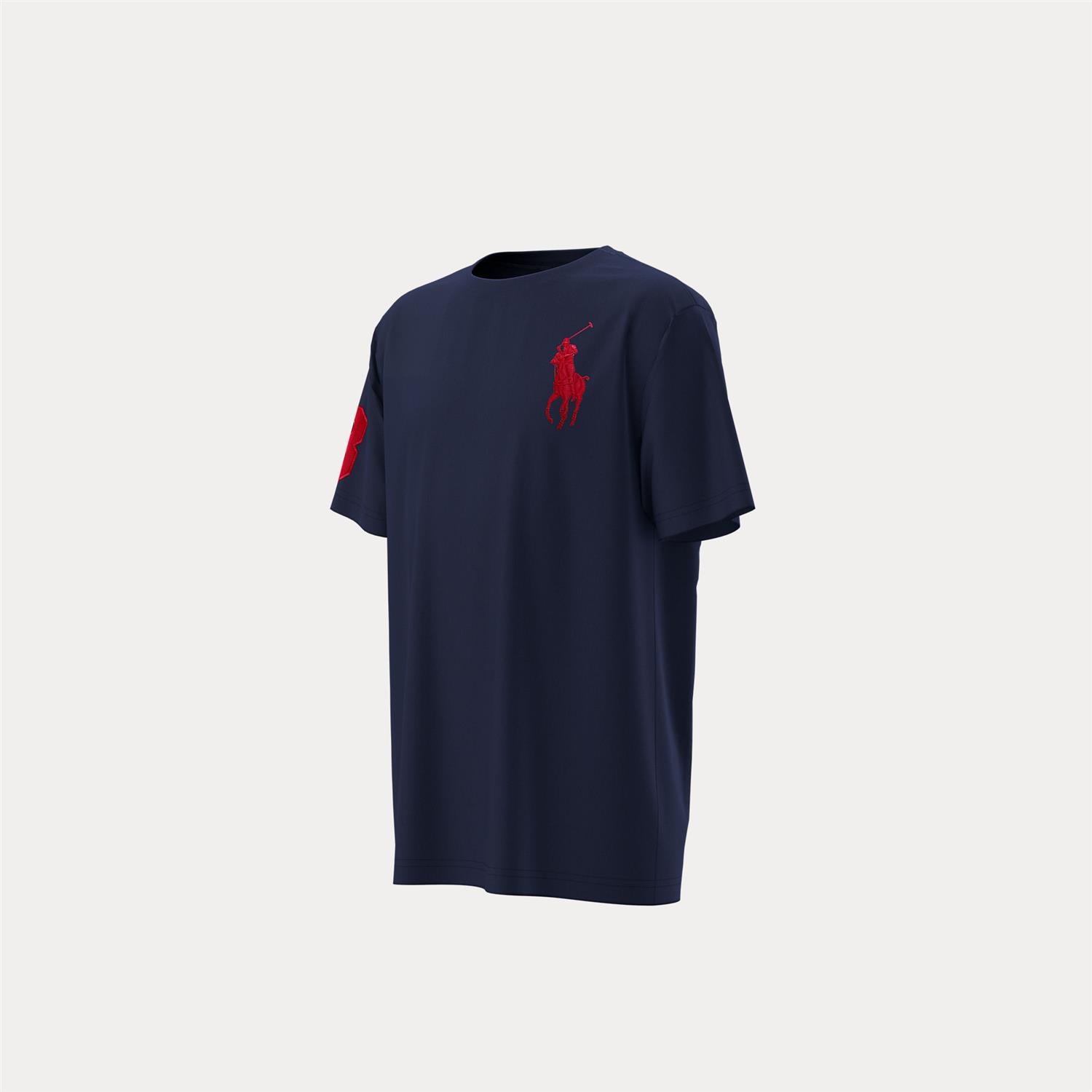 RALPH LAUREN 8-16År T-skjorte Stor Logo Mørkeblå