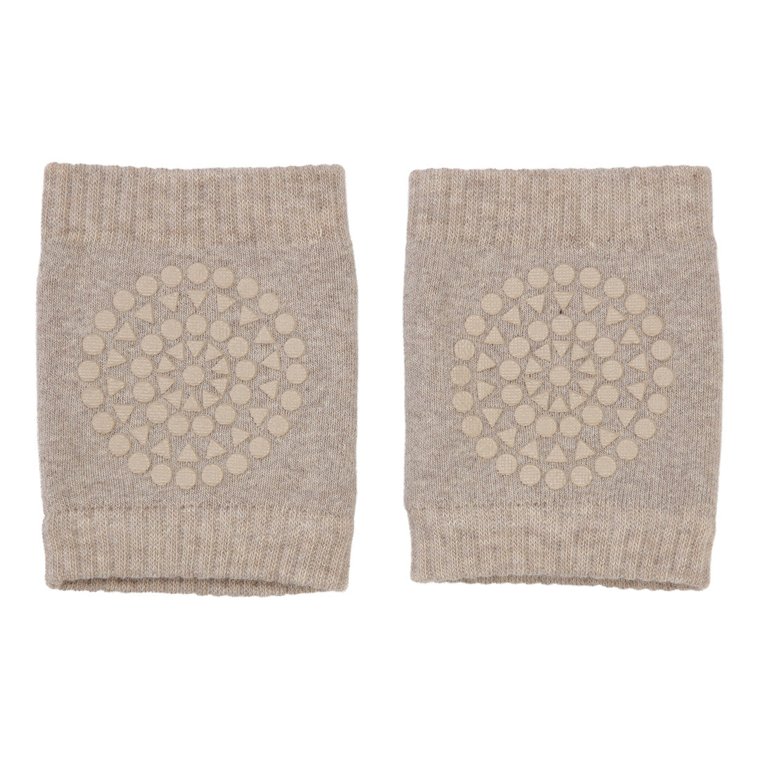 GOBABYGO Knebeskyttere m/antiskli,Bomull Sand