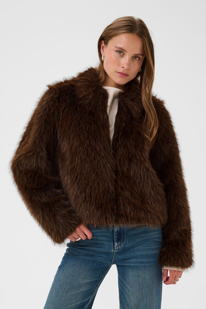 SAINT TROPEZ Zaseline Jacket Chocolate