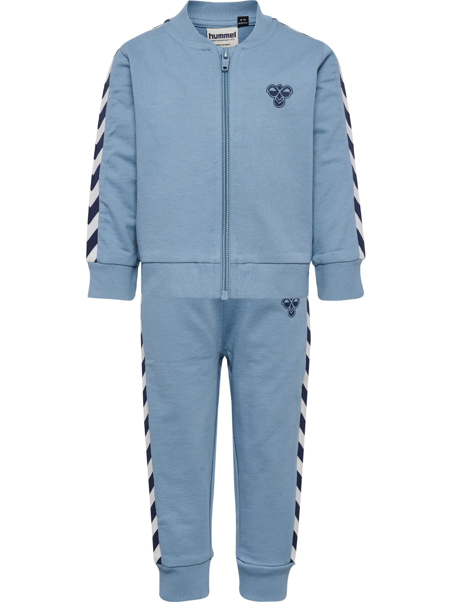 HUMMEL 0-4ÅR Mini Reg Chevron Set Blå