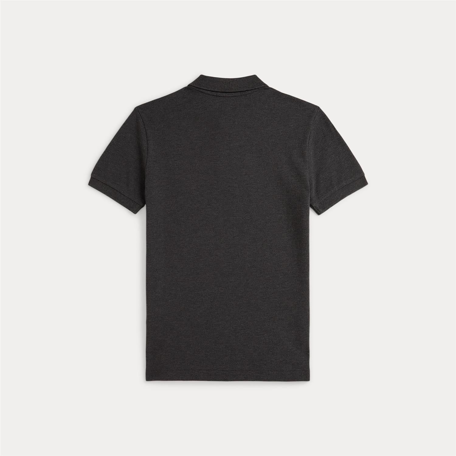RALPH LAUREN 8-16År Pique Polo T-skjorte Mørk Grå