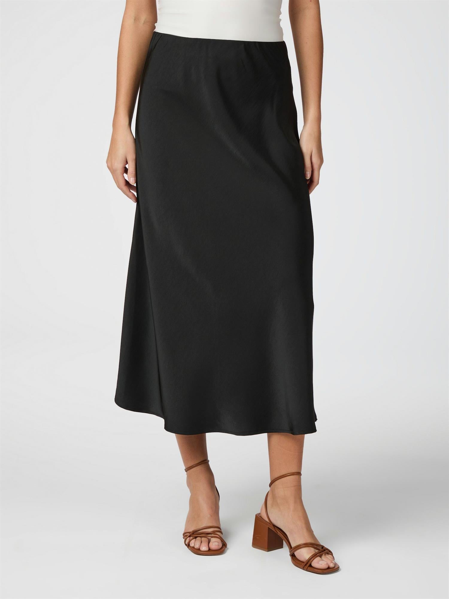 NEO NOIR Bovary Skirt Dark Black
