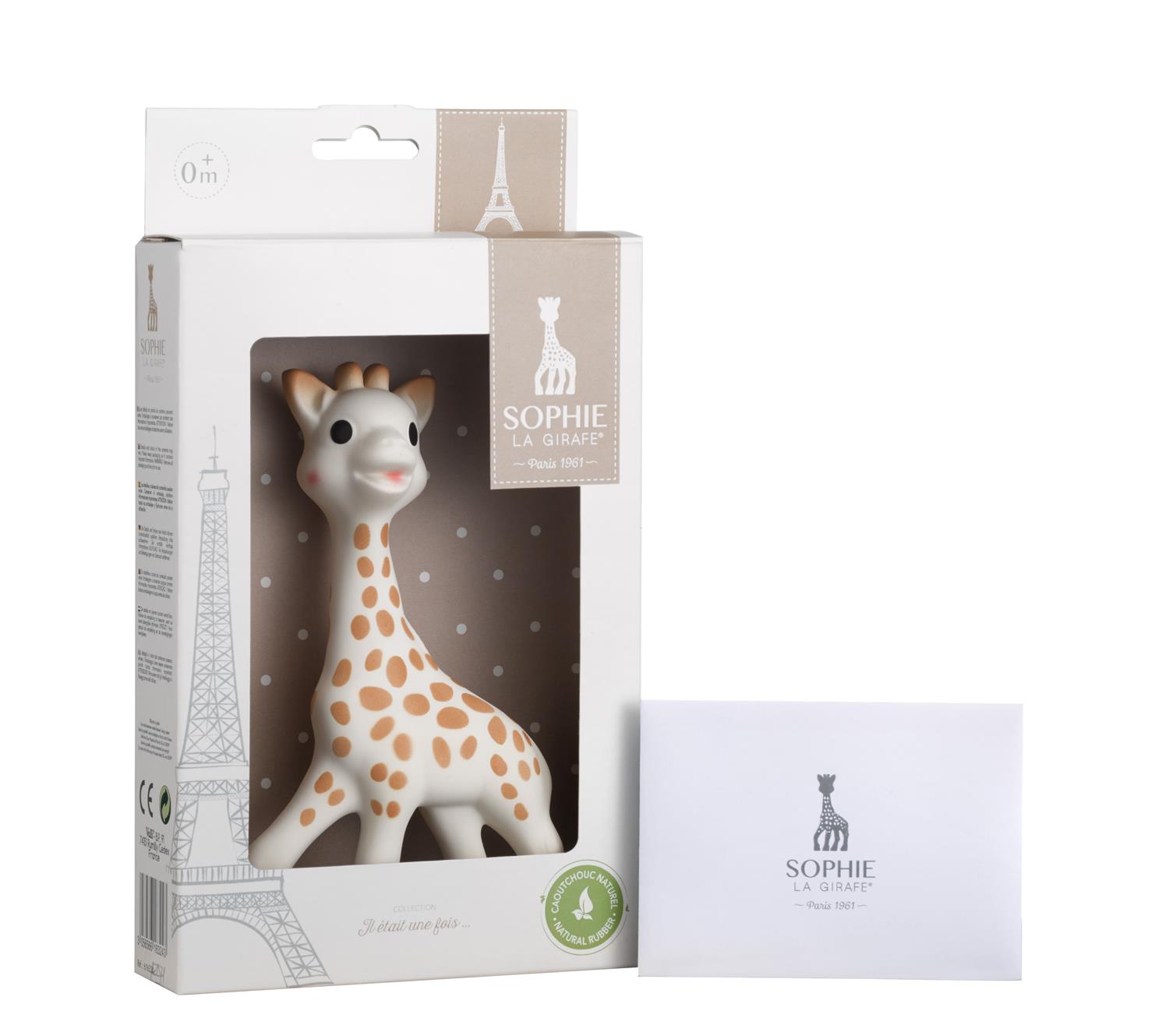 VULLI, SOPHIE LA GIRAFE Sophie la Girafe,gaveeske Kremfarget