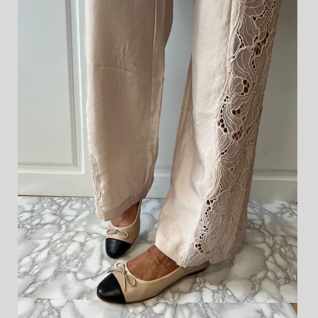 COPENHAGEN SHOES Lovely Ballerina Beige