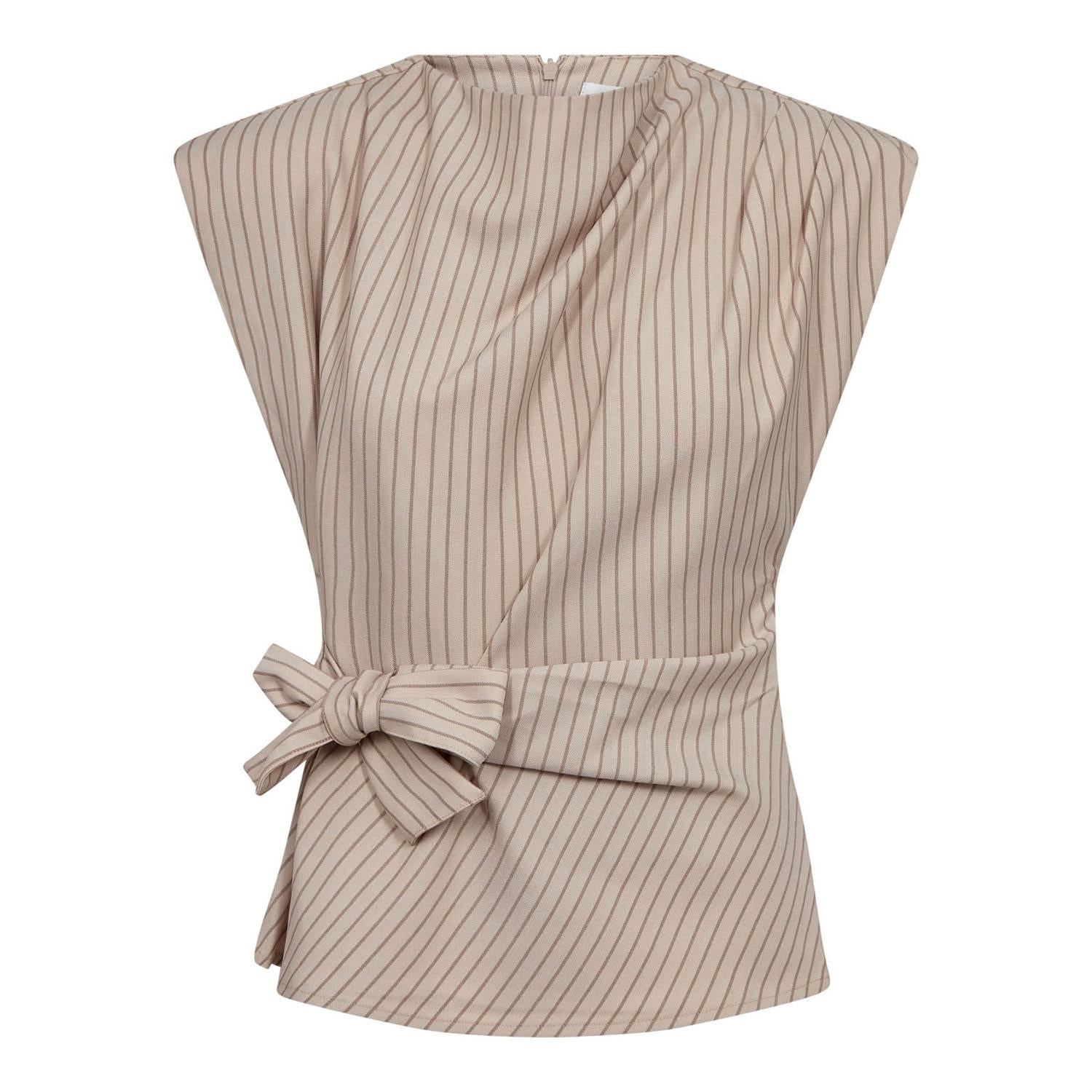 CO´ COUTURE Salvie Pleat Top - Farmor Ingvarda
