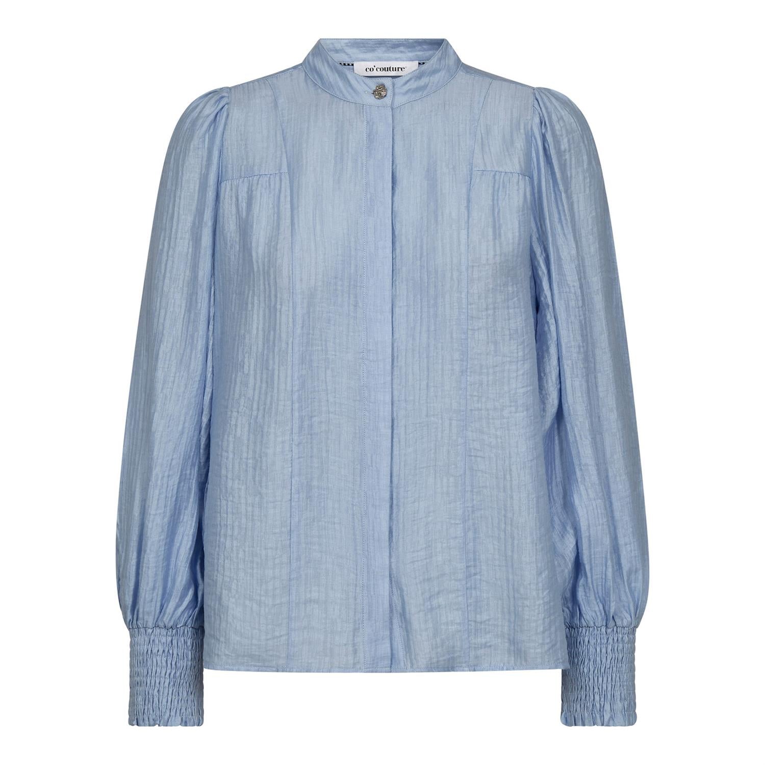 CO´ COUTURE Tassy Shirt Blue - Farmor Ingvarda