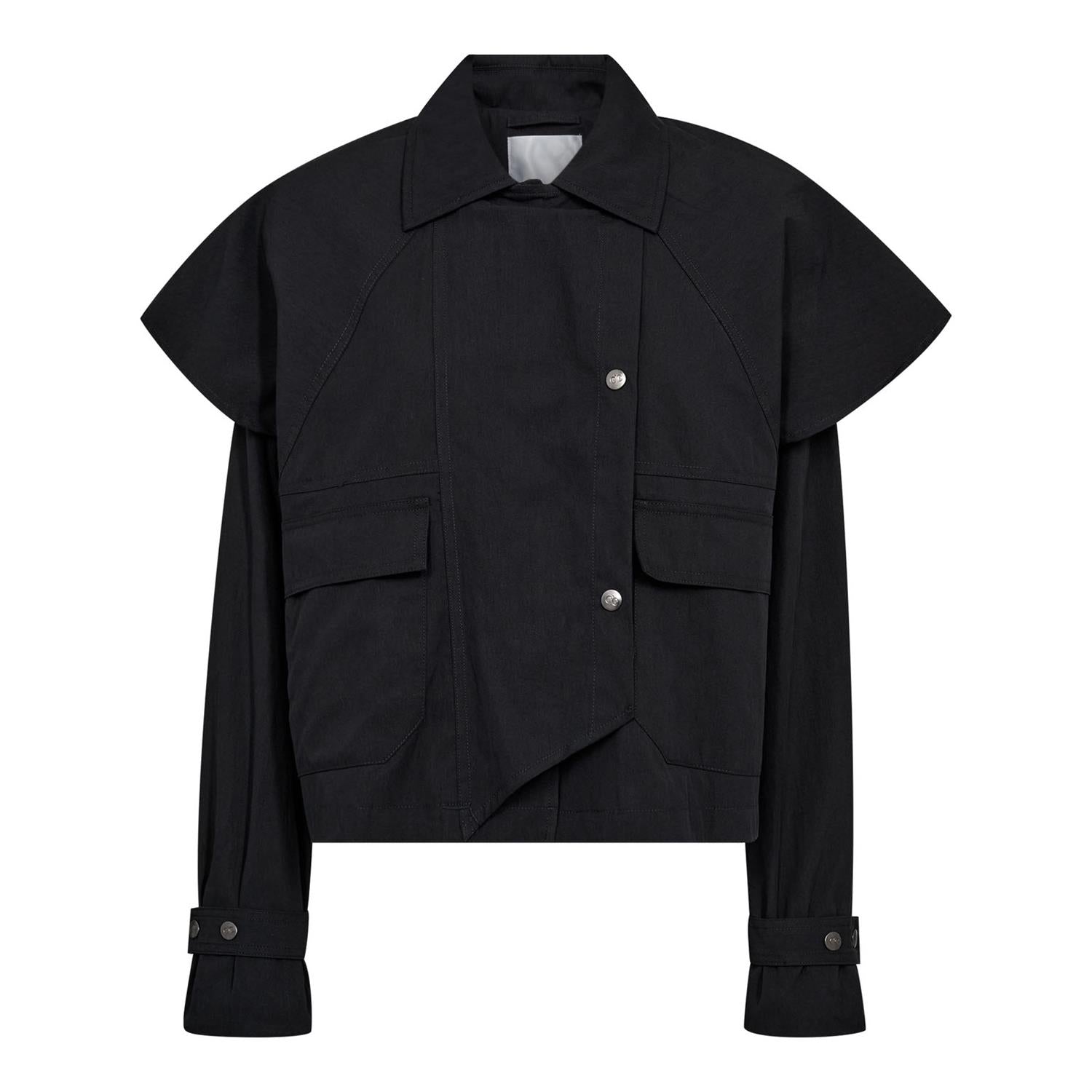 CO´ COUTURE Kesha Cape Jacket - Farmor Ingvarda