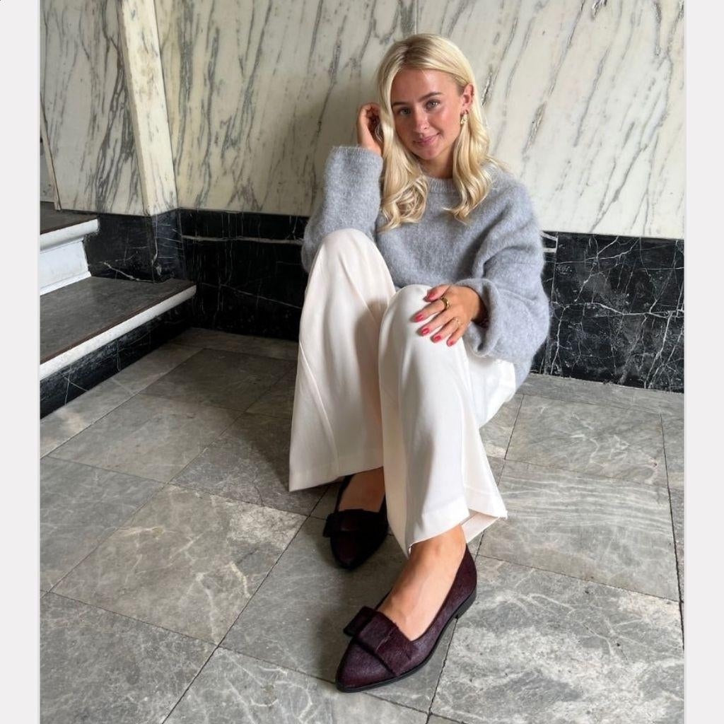 COPENHAGEN SHOES Keep Dreaming Burgundy - Farmor Ingvarda