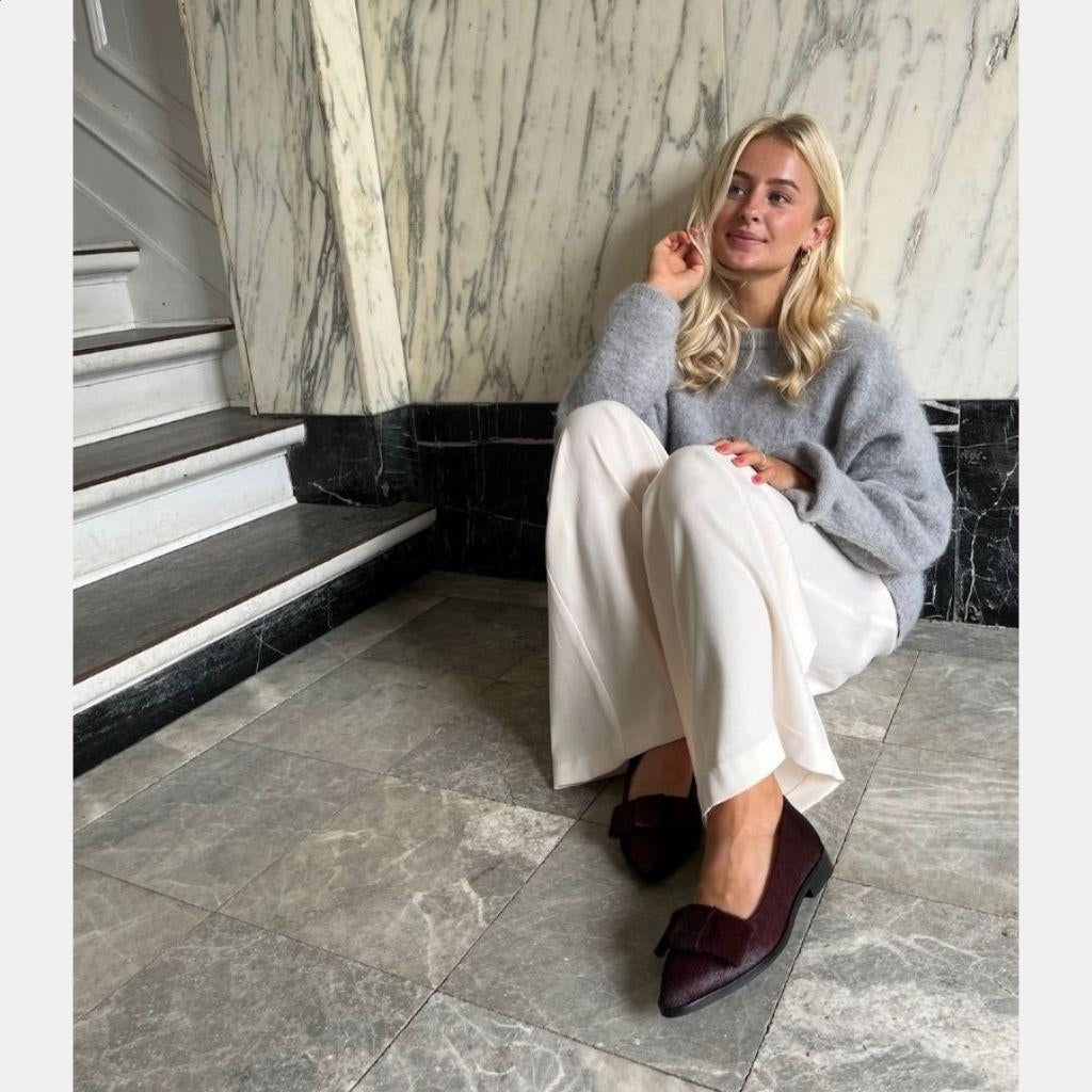 COPENHAGEN SHOES Keep Dreaming Burgundy - Farmor Ingvarda