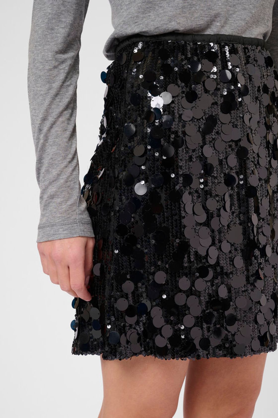 CULTURE Sema Skirt Black - Farmor Ingvarda