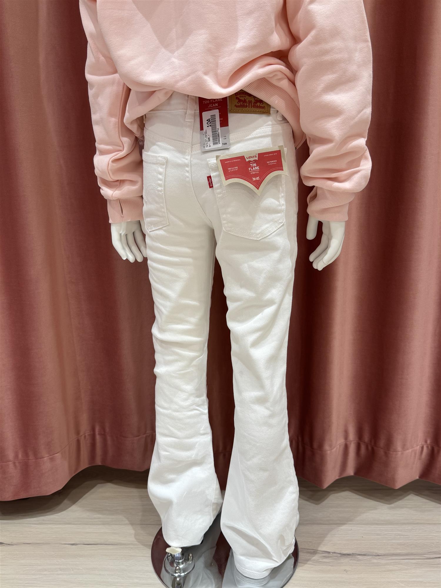 LEVIS 726 Flare jeans Hvit