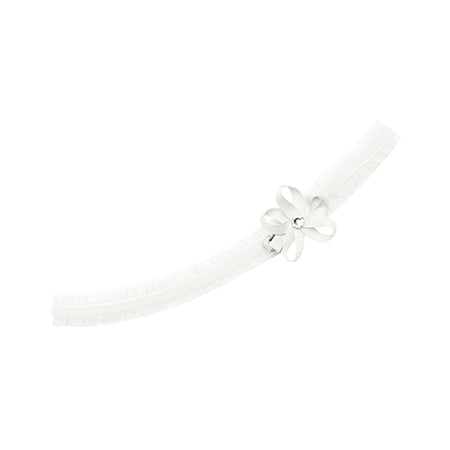 PRINSESSEFIN Sløyfebånd til baby Off-White