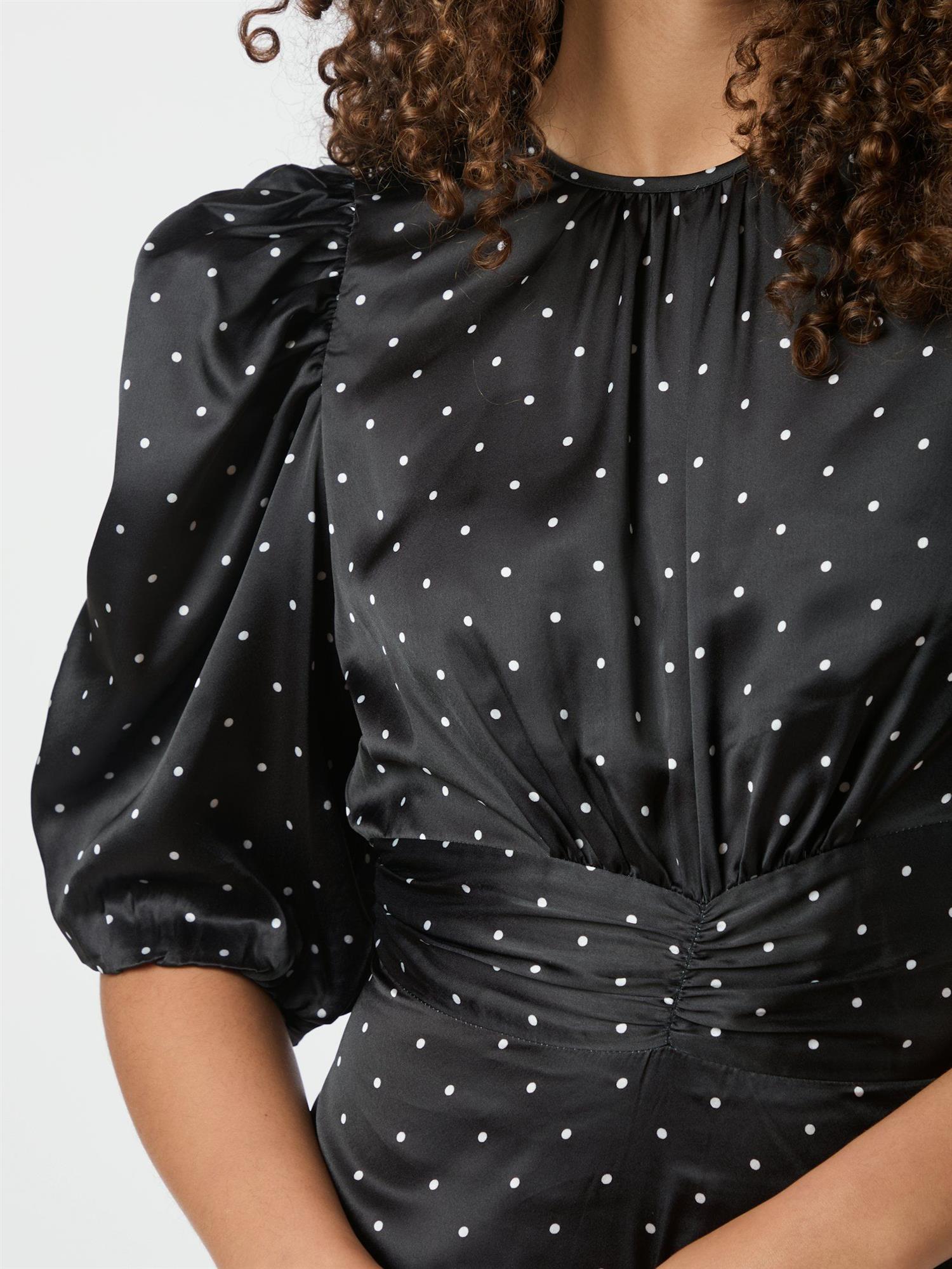 NEO NOIR Kikka Dot Dress
