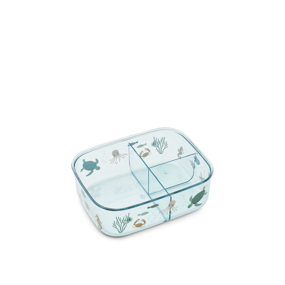 LIEWOOD Arthur Tritan Lunchbox,Sea Creatures Blå